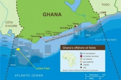 Ghana Might Lose Millions due to a Maritime Oil Dispute with Ivory Coast