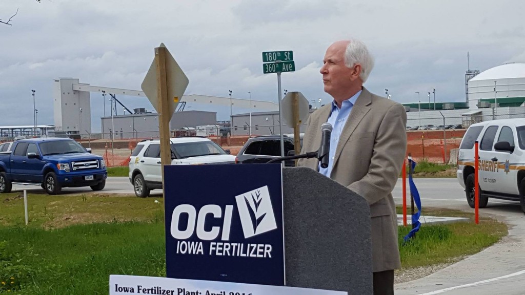 Iowa’s Wever Fertilizer Plant 99 Percent Complete